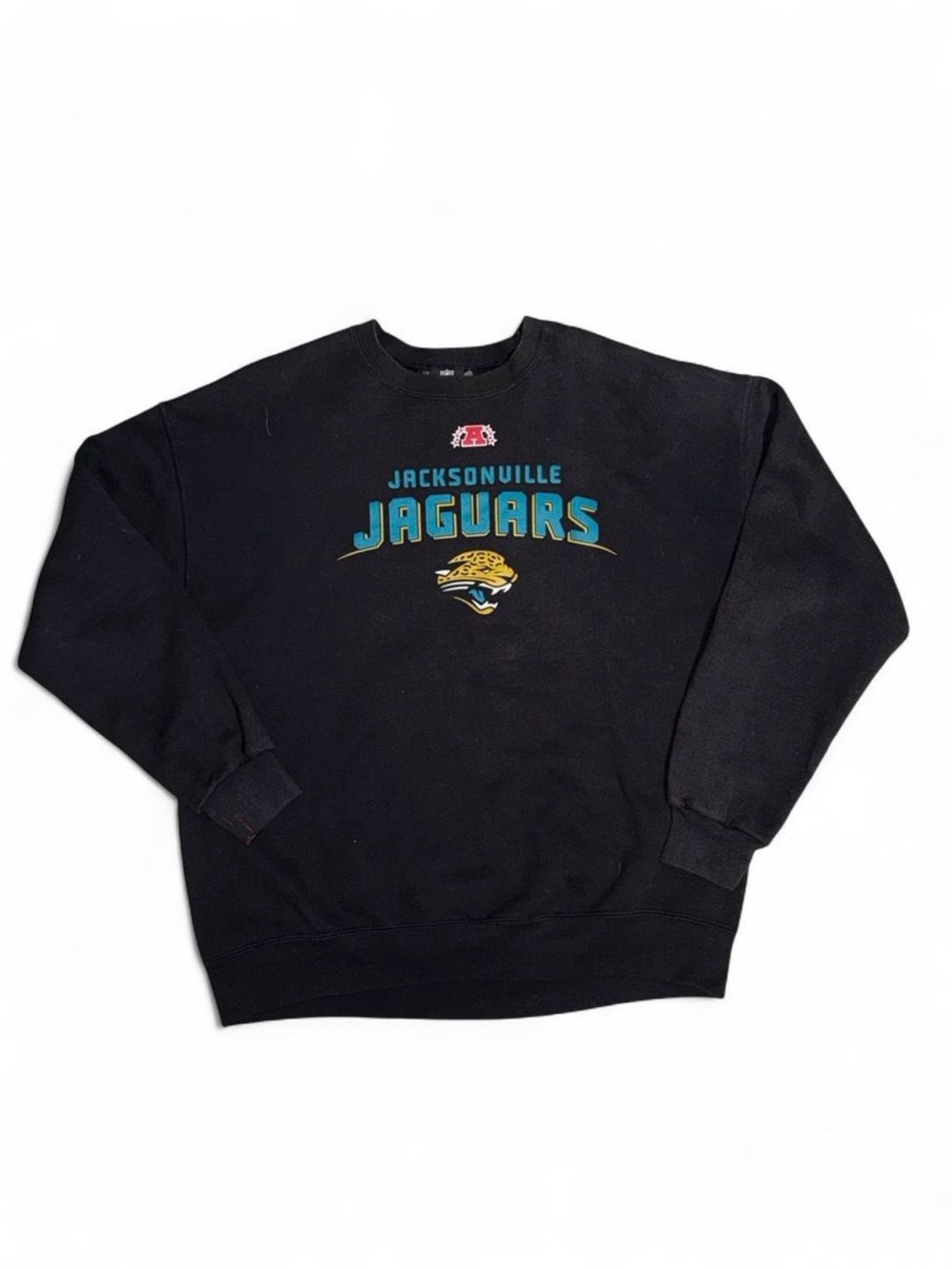 Y2K Jacksonville Jaguars Black Crewneck Sweatshirt